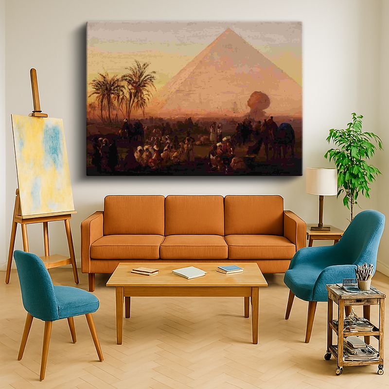 Ressam Kanvas Tablo 468